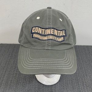 Continental ProgressingCavity Pumps Baseball Hat Mens OSFA Olive Green Strapback